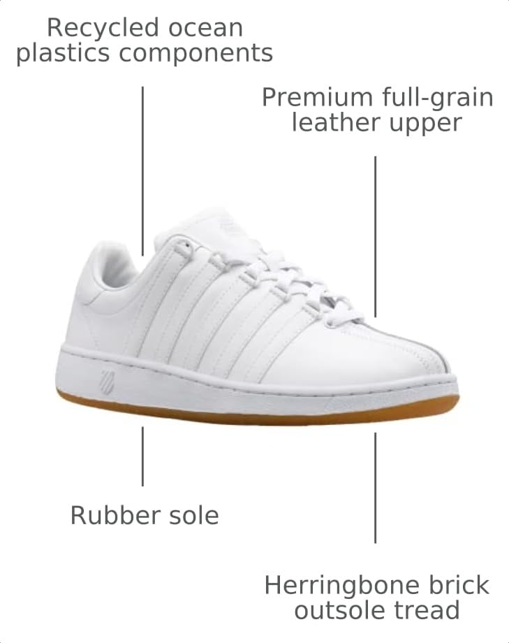 Image of K-Swiss Men's Classic VN Leather Sneaker