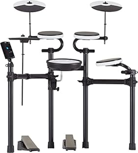 High-quality electronic drum kit for new and returning drummers, with authentic V-Drums sound, expression, and playability. Backed by decades of V-Drums innovation, these compact and highly expressive kits are far greater than the sum of their parts....