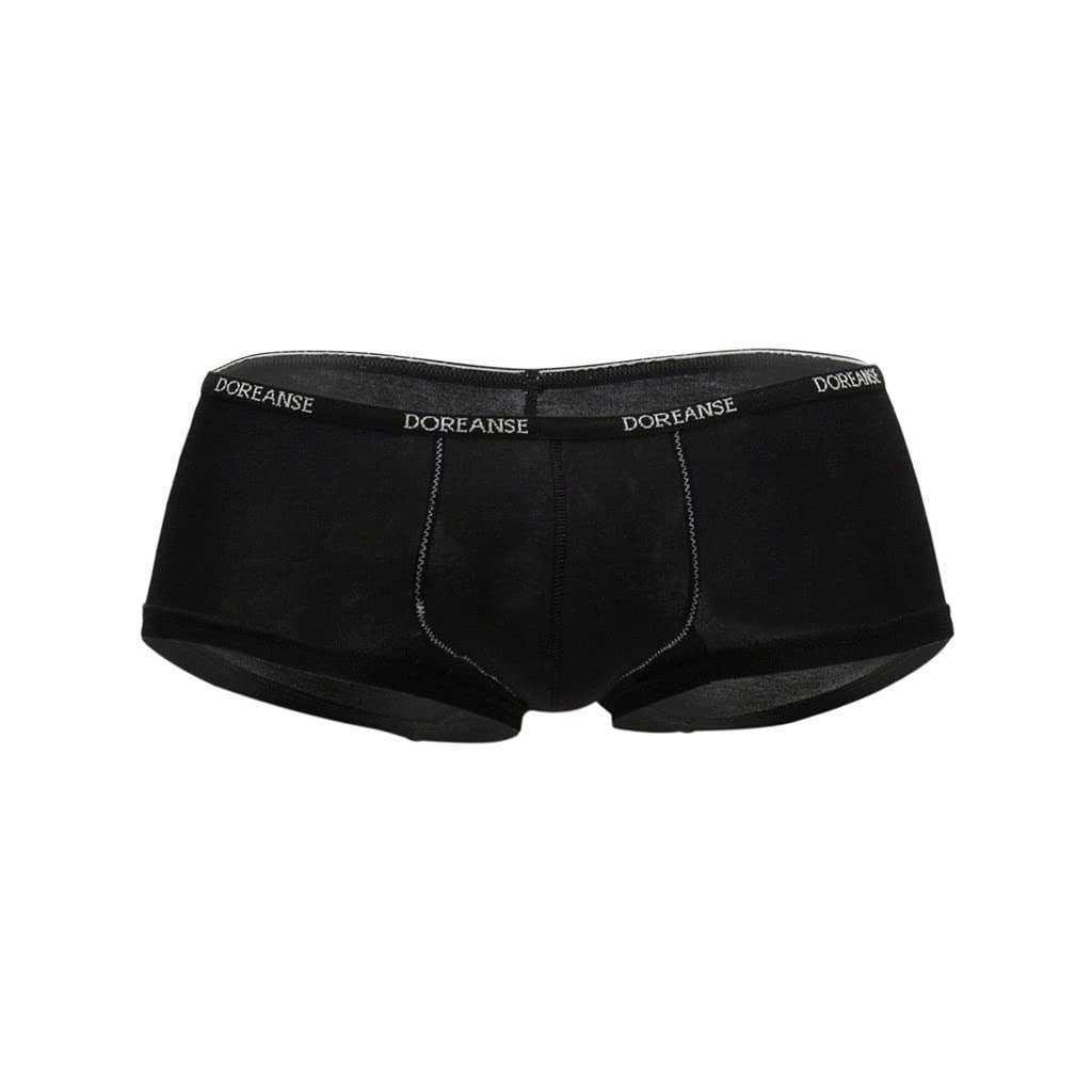 Doreanse Men's Black 1781 Hipster (L/35-36'',)