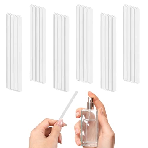 500 Piezas Tiras Reactivas Perfume, 13.5x0.6cm Tiras de Prueba de...