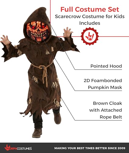 Disfraz de Calabaza y Segador para Niños miniatura 2