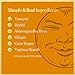 Chimes Tranquil Turmeric Adaptogen Ginger Chews Candy 1-Pound Bag - (With Ashwagandha, Reishi and Turmeric with Curcumin)