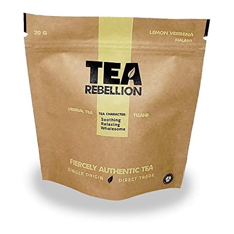 Tea Rebellion | Lemon Verbena | Herbal Tea| Zero Caffeine | Direct Trade| Soothing | Relaxing | Wholesome Cover