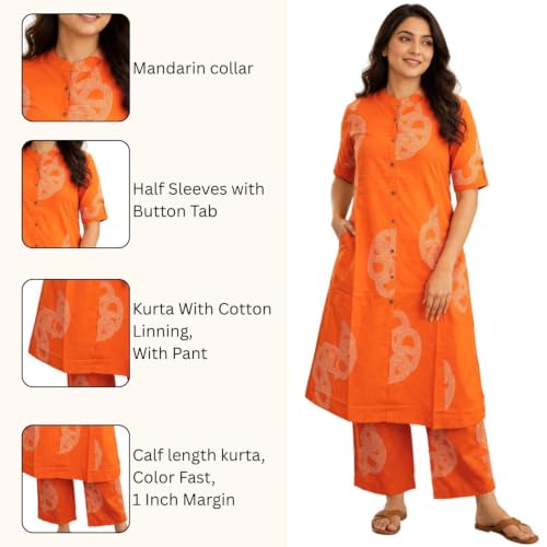 Image of Sun Fashion And Lifestyle Women's Kurta And Pant Set