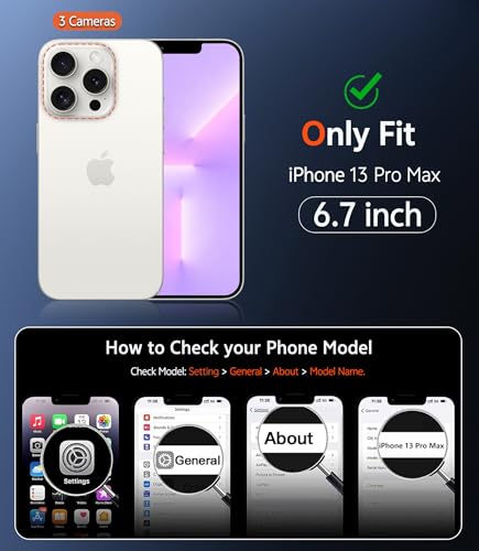 Image of FNTCASE for iPhone 13 Pro-Max Case: Matte Magnetic Phone Cases Compatible with Magsafe Slim Anti Yellowing Military Grade Drop Protection Rugged Protective Translucent Cell Cover (C-Purple)