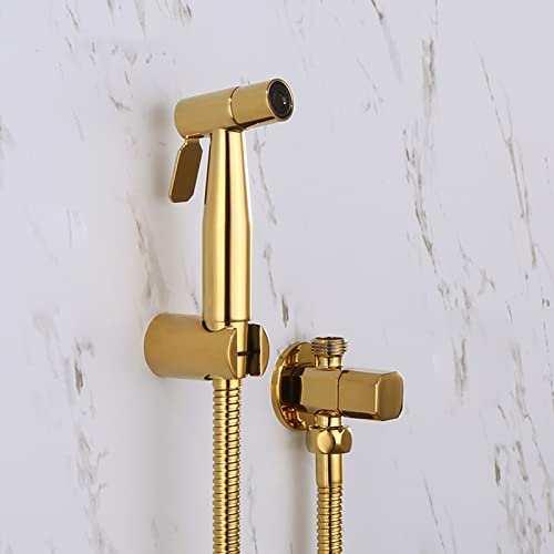Bidet pour toilette or en acier contre le gaspillage de papier