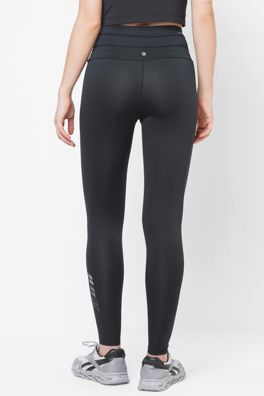 Image of Women JUST-Dry SNUG FIT HIGH Waist 7 /8 Pencil Grey Tights