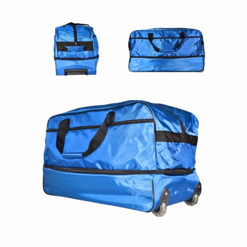 Rolling Duffel Bag Foldable Expandable Weekender Travel 28