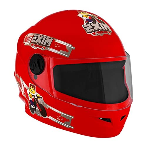 Capacete MIXS Start Infantil Blocks Vermelho Tam. 54 Pro Tork - MCAP-419VM