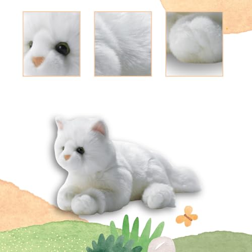Peluche Perseo Chat Persiano Blanc 32 cm Plush & Company 05936