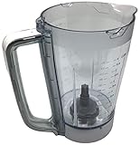 Ninja 48oz Pitcher Bowl for BL206 BL207 BL250 700w Extreme Kitchen System Pulse Blender, White