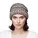 Hatsandscarf CC Exclusives Unisex Oversized Slouchy Beanie with Pom (HAT-6242POM) (X-MAS)