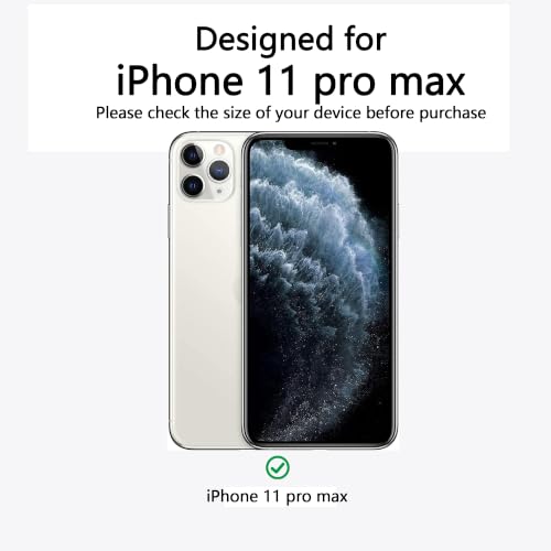 Image of for iPhone 11 pro max Case,Compatible with MagSafe(Black Magnetic)