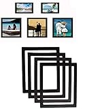 I-VOM 4 Black Photo Frame 8x10’’, Photo Frames Collage for Kitchen Refrigerator and Wall Decoration, Photo Frames Ideas Decoration