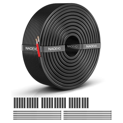 NAOEVO 14 AWG 2 Conductor Wire Cover