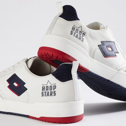 Image of Lotto Men Hoop Star OG Leather Sneakers
