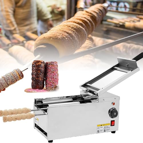 La mejor selección de Máquinas para hacer cake pops los más solicitados. 46 JOMRTS Máquina Comercial para Hacer Cake Pops, Horno eléctrico para Hacer Cake Pops, Parrilla para panecillos de 1500 W, con 2 Rodillos