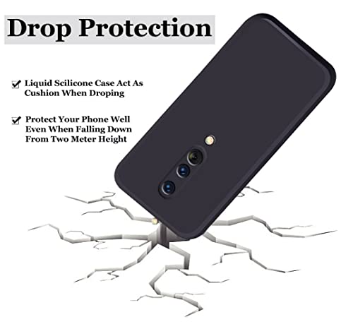 Image of A rtistque Back Cover Case for OnePlus 8 with Camera Protection | Shockproof TPU | Stylish Protective Design | Slim Fit | Ultra Matte | OnePlus 8 Back Cover - Black