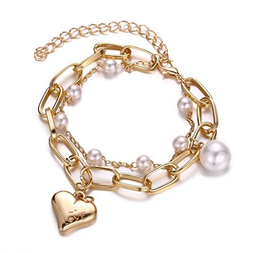 Bijoux géométriques LuisFranklin : bracelet perle rétro de qualité