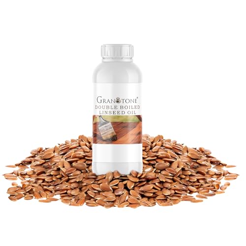 GRANOTONE Double Boiled Linseed Oil | Effective Waterproof Furniture Polish Oil, Used for Wood
