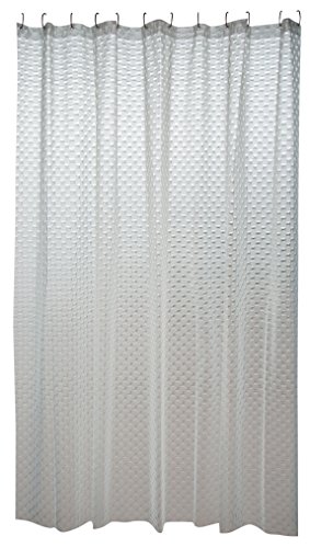 MSV Shower Curtain Premium Eva Bombay 180X200cm, Polyester, Multi-Colour, 30 x 20 x 15 cm, W 70.9" x L 78.7" (1 Panels) - Image 3
