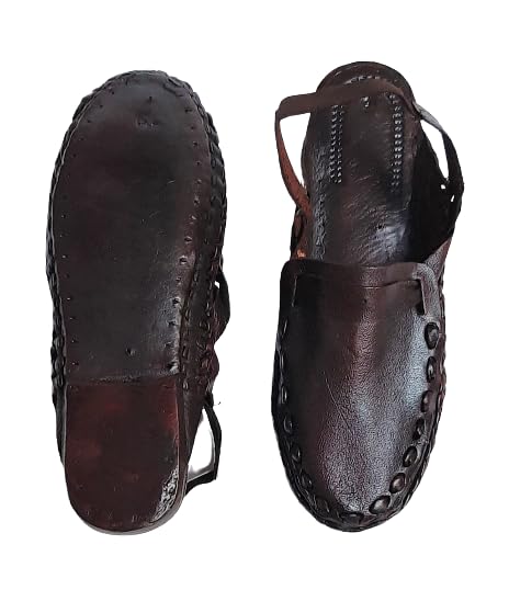 qadumi Kolhapuri Chappal for Mens MK128_-picture-34