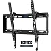 Mounting Dream TV Wall Mounts Tilting Bracket for 26-55 Inch LED, LCD TVs up to VESA 400 x 400mm and 88 LBS Loading Capacity, TV Mount with Unique Strap Design for Easily Lock and Release MD2268-MK