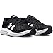 Under Armour Boys' Grade School Assert 10, (001) Black/White/White, 3.5, US