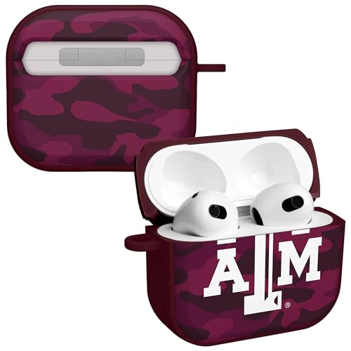 AFFINITY BANDS Texas A&M Aggies Camo HDX Case Cover Compatible with Apple AirPods Generation 3