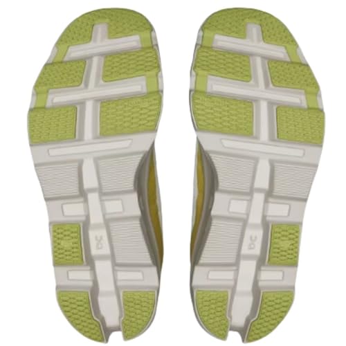 On Women's Cloudmonster 2 Running Shoes, Undyed/Zest, 10 US3