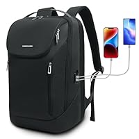 KINGSLONG Sac à dos Professionnel Anti-vol Imperméable: Compagnon de Voyage et Bureau pour Ordinateur 17" Approuvé Cabine Organisation Intelligente & Confort Optimal