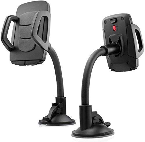 Vodzy Imount Car Mount Holder with Secure Locking Mechanism for Mobile Phones.