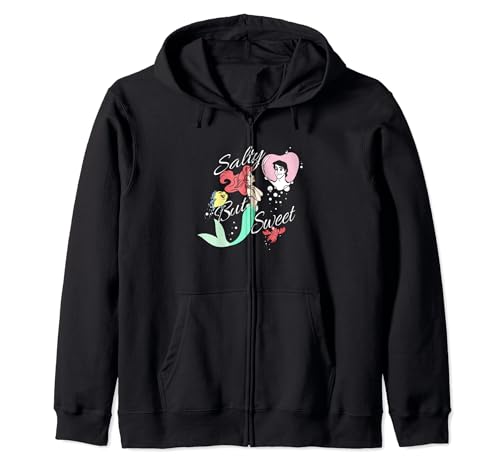 Sweat zippé La Petite Sirène idéal pour vos soirées fraîches en bord de mer