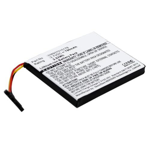 Synergy Digital GPS Battery, Compatible with Pioneer AVIC-F320BT GPS, (Li-ion, 3.7V, 790mAh) Ultra High Capacity, Replacement for Pioneer 338937010176 Battery