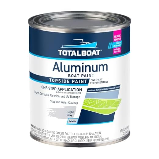 TotalBoat Durable Marine Aluminum Boat Paint