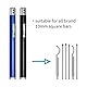 DEEFIINE Drechseleisen Set mit Hartmetall-Schneidplatten,Drechseleisen Drehwerkzeuge Messergriff (blau+schwarz)