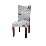Kaariss Stretch Removable Washable Short Dining Chair Protector Cover Slipcover, 27