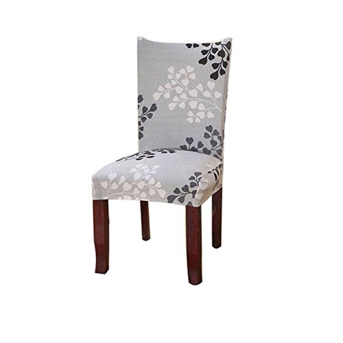 Kaariss Stretch Removable Washable Short Dining Chair Protector Cover Slipcover, 27