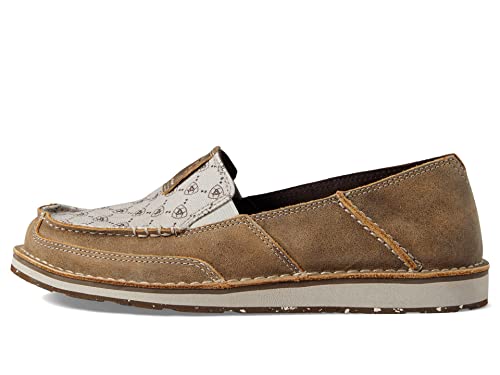 ARIAT ARIAT BMVY9 Womens Cruiser Brown Bomber Logo 6