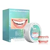 Prothesen Gefälschte Zähne, Lächeln Zähne Furniere, Kosmetische Provisorische Zähne Zahnersatz Prothese Künstliche Veneers Zähne Oben und Unten, Zahndekorationsset zahnärztliche Dekoration