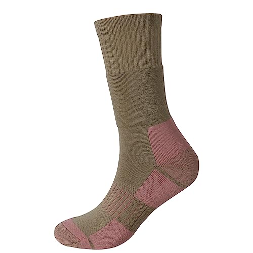 Image of EnerWear 4 Pack Women's Merino Wool Outdoor Hiking Trail Crew Sock