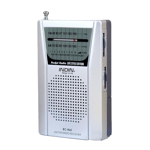 Radio Portátil De Bolsillo, Radio Portátil Am/FM, Radios con Antena Telescópica, Equipo para Acampar, Alimentados por 2 Pilas AA (no Incluidas) Radio Portátil De Bolsillo, Radio Portátil Am/FM, Radios con Antena Telescópica, Equipo para Acampar, Alimentados por 2 Pilas AA (no Incluidas)