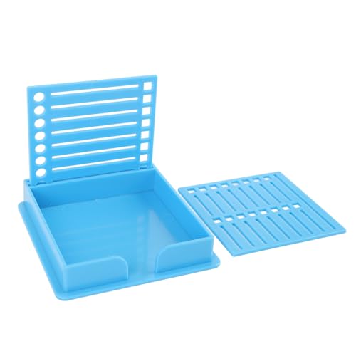 Niiyen Sticky Note Holder Sticky Pads Dispenser Portable Notepad r with Line Box Drawing Template Office Supplies for Desk