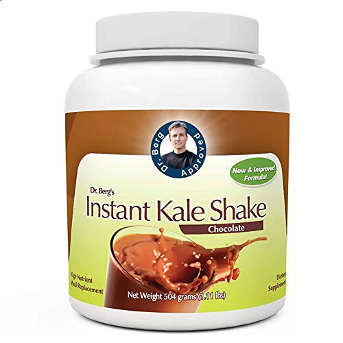 Instant Chocolate Kale Shake – High Quality Protein Powder – Weight Loss Shake – Meal Replacement By Dr. Berg (504 Grams) Instant Chocolate Kale Shake – High Quality Protein Powder – Weight Loss Shake – Meal Replacement By Dr. Berg (504 Grams)