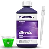 Plagron Silic Rock 500ml mit Pipette mit Messbecher – Stärkung und Schutz für kräftige Pflanzen