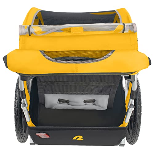 Image of Retrospec Rover Kids Bicycle Trailer Single and Double Passenger Children's Foldable
