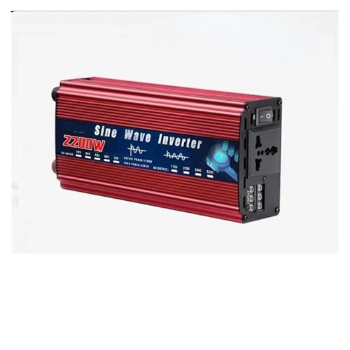Convertisseur Sinusoïdale 24V 220V 2200W contre les pannes de courant en voyage