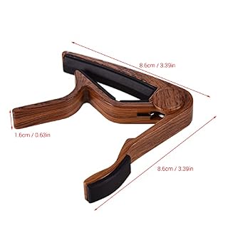 Sunydog Capo de Guitare en Bois de Couleur en Alliage d’aluminium pour Guitare électrique Folk à 6 Cordes avec 3 Choix… - Les Beatles, Paul McCartney, John Lennon, RIngo Starr, George Harrison Sunydog Capo de Guitare en Bois de Couleur en Alliage d'aluminium pour Guitare électrique Folk à 6 Cordes avec 3 Choix… – Image 2