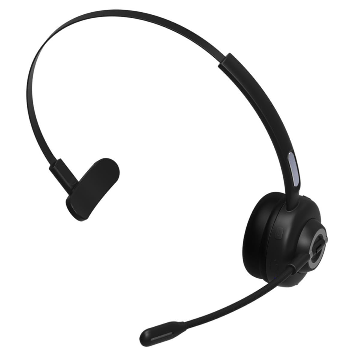 STOBAZA Auriculares Micrófono Inalámbricos 5.0 de Diadema, Negros | Auriculares Inalámbricos Cancelación de Ruido, Diseño Ergonómico y Suave, para Oficina y Ocio