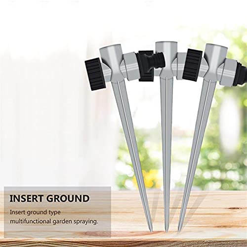 Gazon aardingssproeier 3 stks gazon Sprinkler Spike Thread Watering Sproeier Sprinkler Connector Ground Plug Base voor… - Image 6